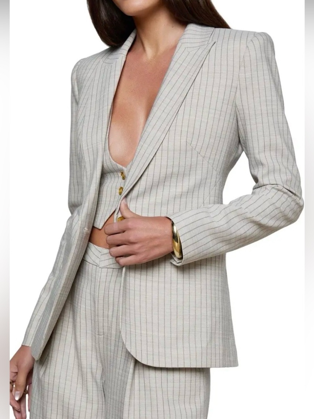 L'AGENCE
Sheila Longline Blazer pit to pit 17.5 (mix41)